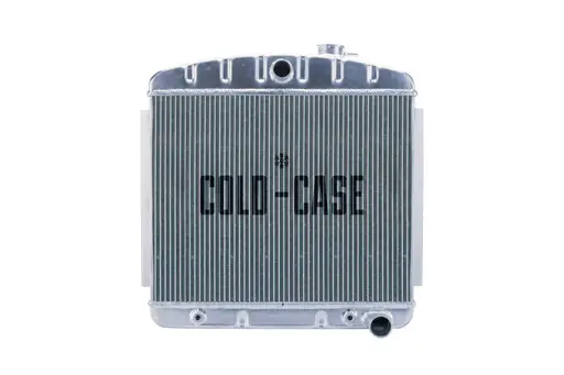 55-56 Tri-5 Chevy Aluminum Radiator 6 Cyl (Front Mount) Cold Case Radiators