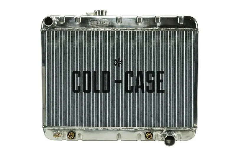 66-67 GTO Aluminum Radiator W/O AC MT Cold Case Radiators