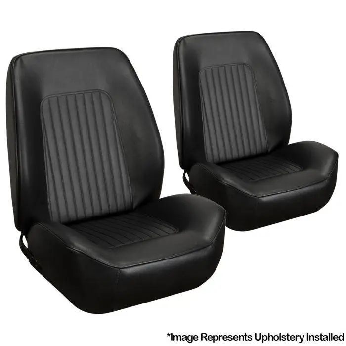 1967 - 1968 Camaro Sport II Seat Front Bucket and 48" Rear Bench Seat Upholstery (fits Coupe)