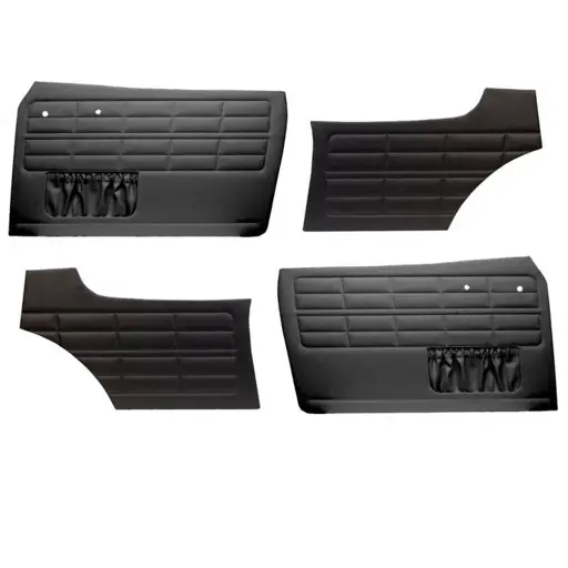 1964 -1974 Volkswagen Karmann Ghia Sedan Authentic Style Door Panels - Full Set w/Pocket