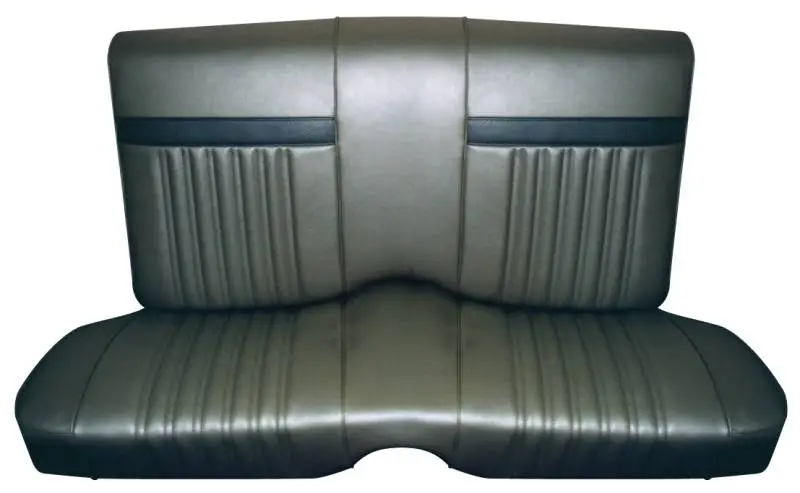 1968 Cougar Hardtop Front/Rear Bench Seat Upholstery - Decor Style