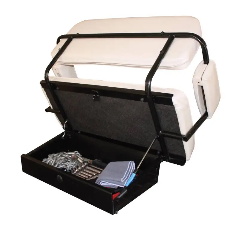 1968-74 Bronco Assembled Rear Jump Seat with Storage Compartment thumbnail 2