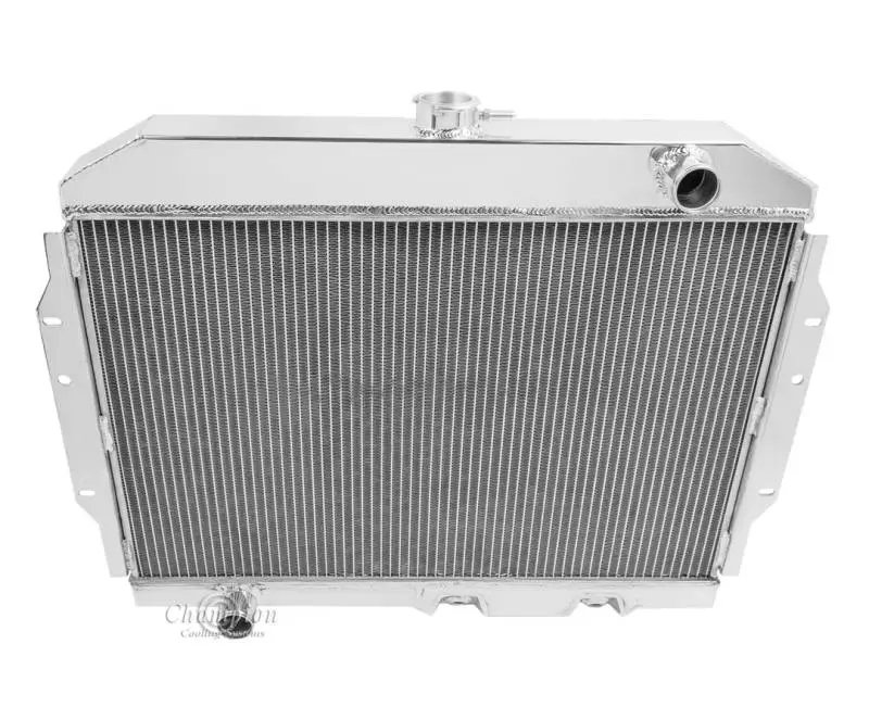 Champion 4 Row Aluminum Radiator Combo for 1967 - 1974 AMC Various Models CC407 thumbnail 4