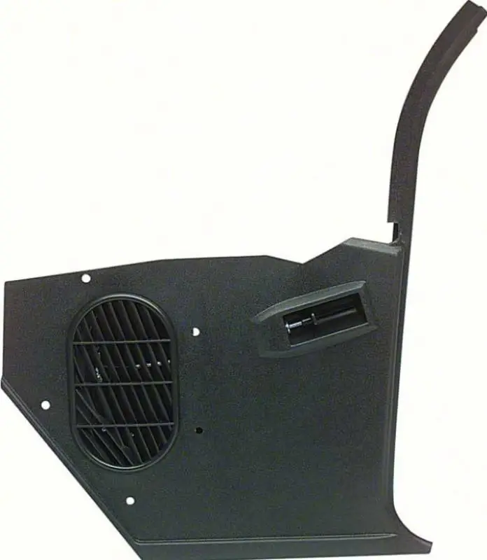 1967-68 Camaro & Firebird Kick Panel Set - Black thumbnail 2