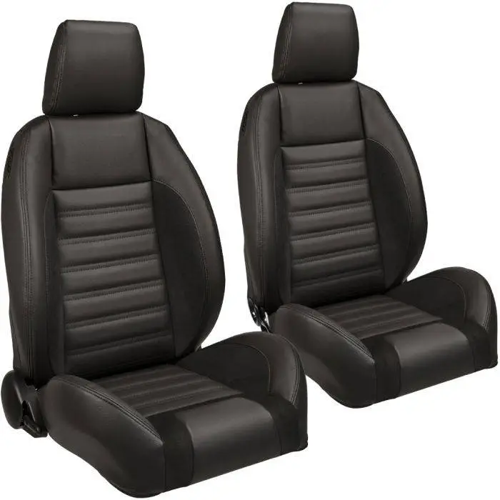 TMI Pro Series Sport R Low Back w/Headrests Bucket Seats for Challenger