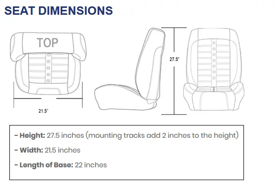 TMI Pro Series Sport R Low Back Bucket Seats for Chevelle, El Camino thumbnail 7