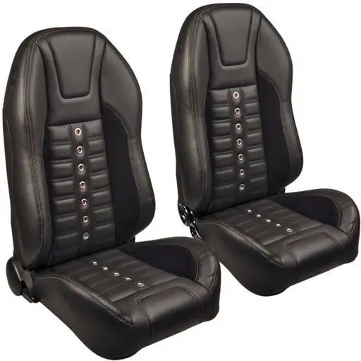 TMI Pro Series Sport XR High Back Bucket Seats for Chevelle, El Camino