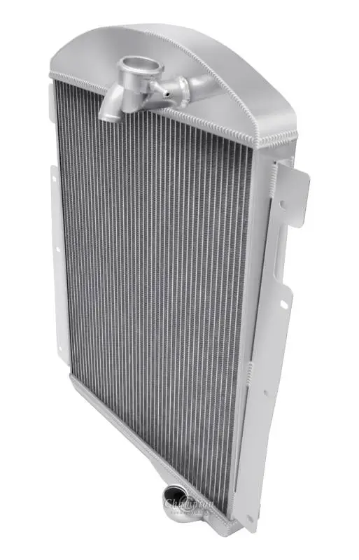 1937 Chevy Pick Up Truck w/Inline Six Champion Three Row Radiator CC3738 thumbnail 4