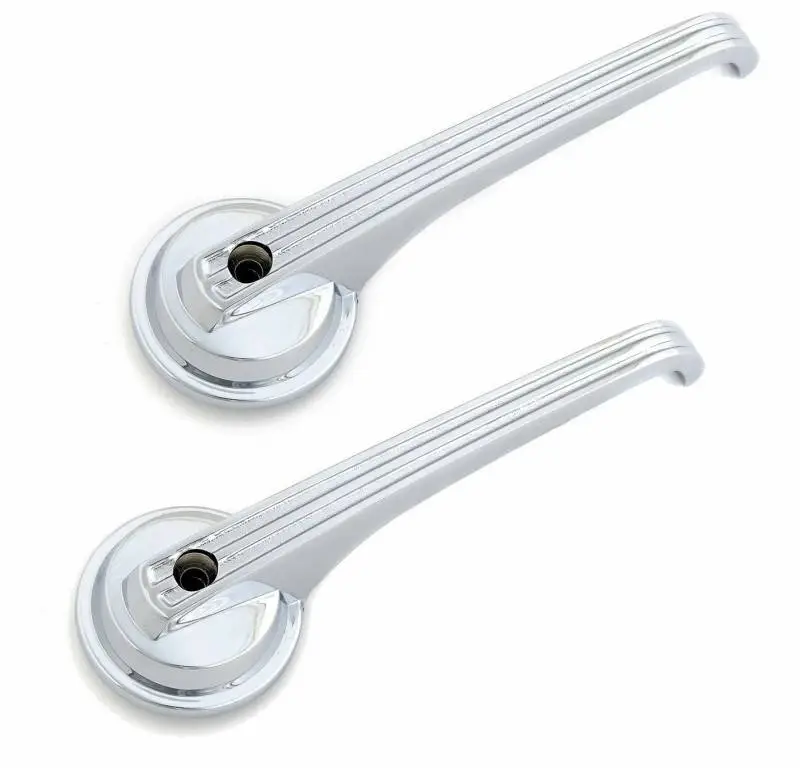 1965 - 1967 Mustang Inside Door Handle Set -Both Driver & Passenger Door