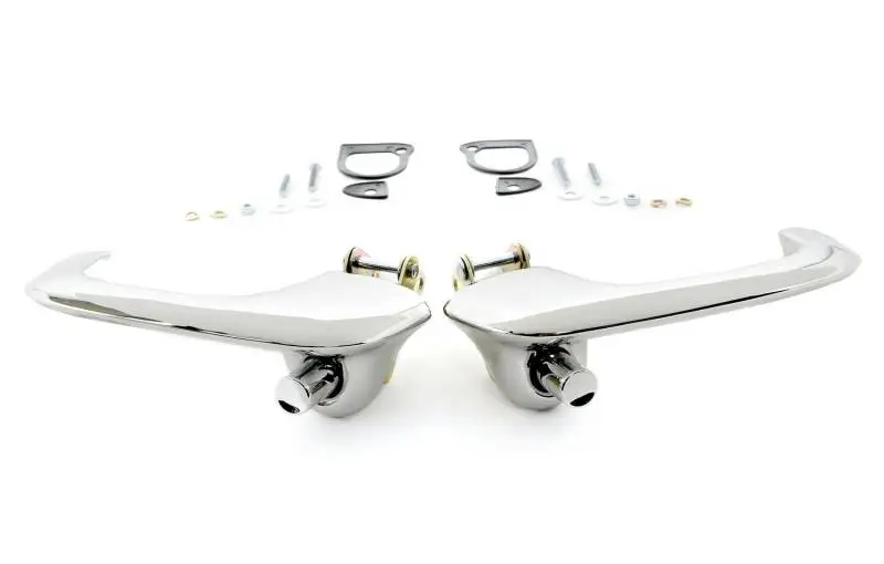 1965 - 1966, 1969 - 1970 Mustang Chrome Outside Door Handle Set - PAIR 