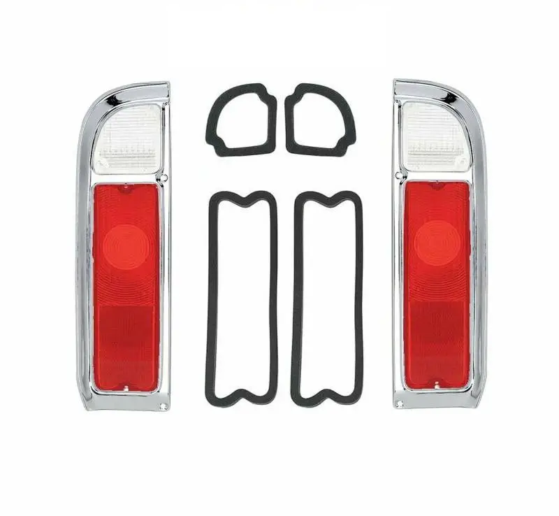 1969 - 72 Chevrolet Fleetside Pickup, Blazer, Jimmy Tail Light Bezel & Lens Kit
