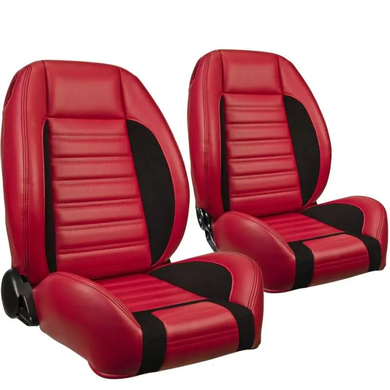 TMI Pro Series Sport R Low Back Bucket Seats for Tri-Five Bel Air thumbnail 10