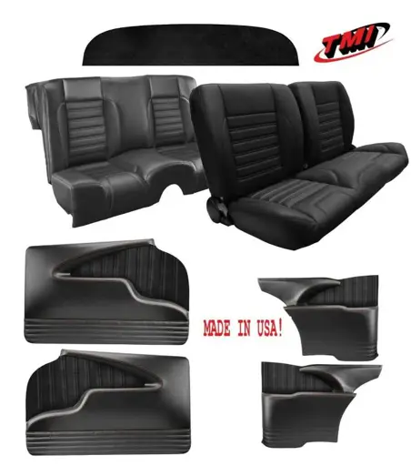 1955, 1956, 1957 Chevy Sport Bench Seat Interior Kit 1