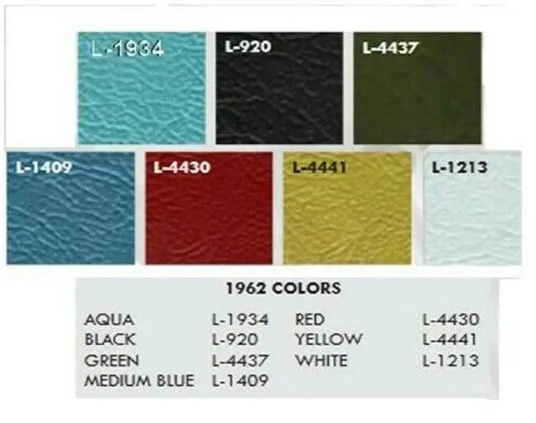 1962 Impala Coupe Standard Interior Kit 1 w/Seat Upholstery and Panels thumbnail 2