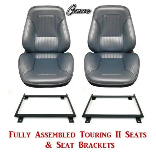 1967 -1968 Camaro Touring II Front Bucket Seats Assembled