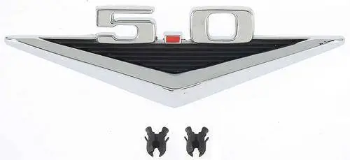 1965-73 Mustang 5.0 Emblem by Scott Drake