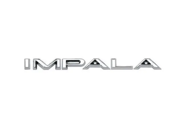 1965-66 Impala Front Fender Emblem Set