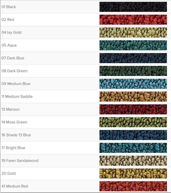 Molded Carpet for 1965 - 70 Impala, Bel Air, Caprice, Your Choice of Color thumbnail 2