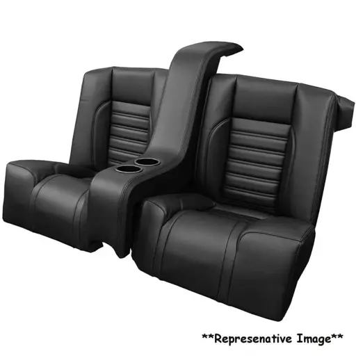 1968-1969 Chevelle Coupe Complete Rear Sport Seat With Console