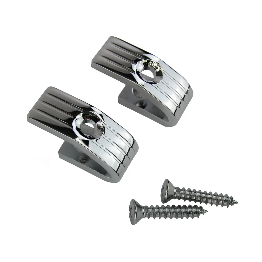1953-1968 Ford Mustang Fairlane Falcon Galaxie Thunderbird Mercury Chrome Interior Coat Hooks – Pair