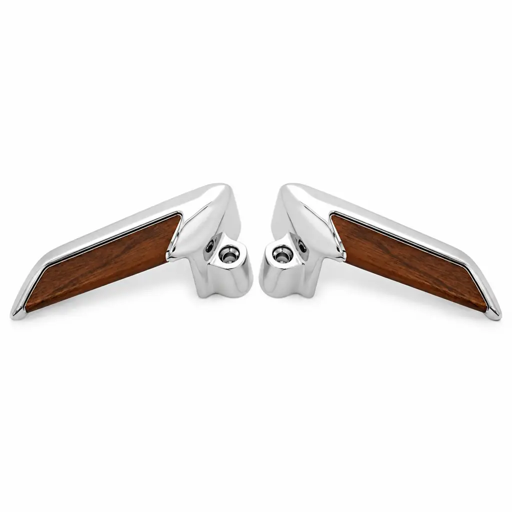 1965-1966 Ford Mustang Pony Interior Door Handles – Chrome – Pair LH RH