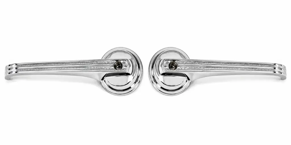 1965 - 1967 Mustang Inside Door Handle Set -Both Driver & Passenger Door image 2
