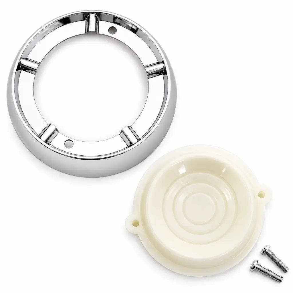1960-1970 Ford Mustang Galaxie Fairlane Falcon Mercury Cougar Comet Dome Light Bezel & Lens Kit
