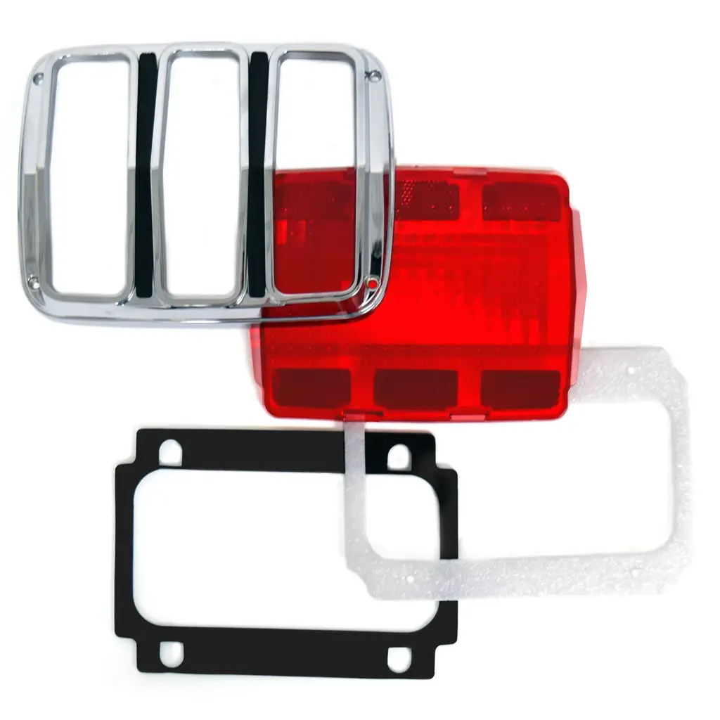 1965-1966 Ford Mustang LED Tail Light Conversion Kit 4-Piece Set LH RH - Dakota Digital & ACP image 8