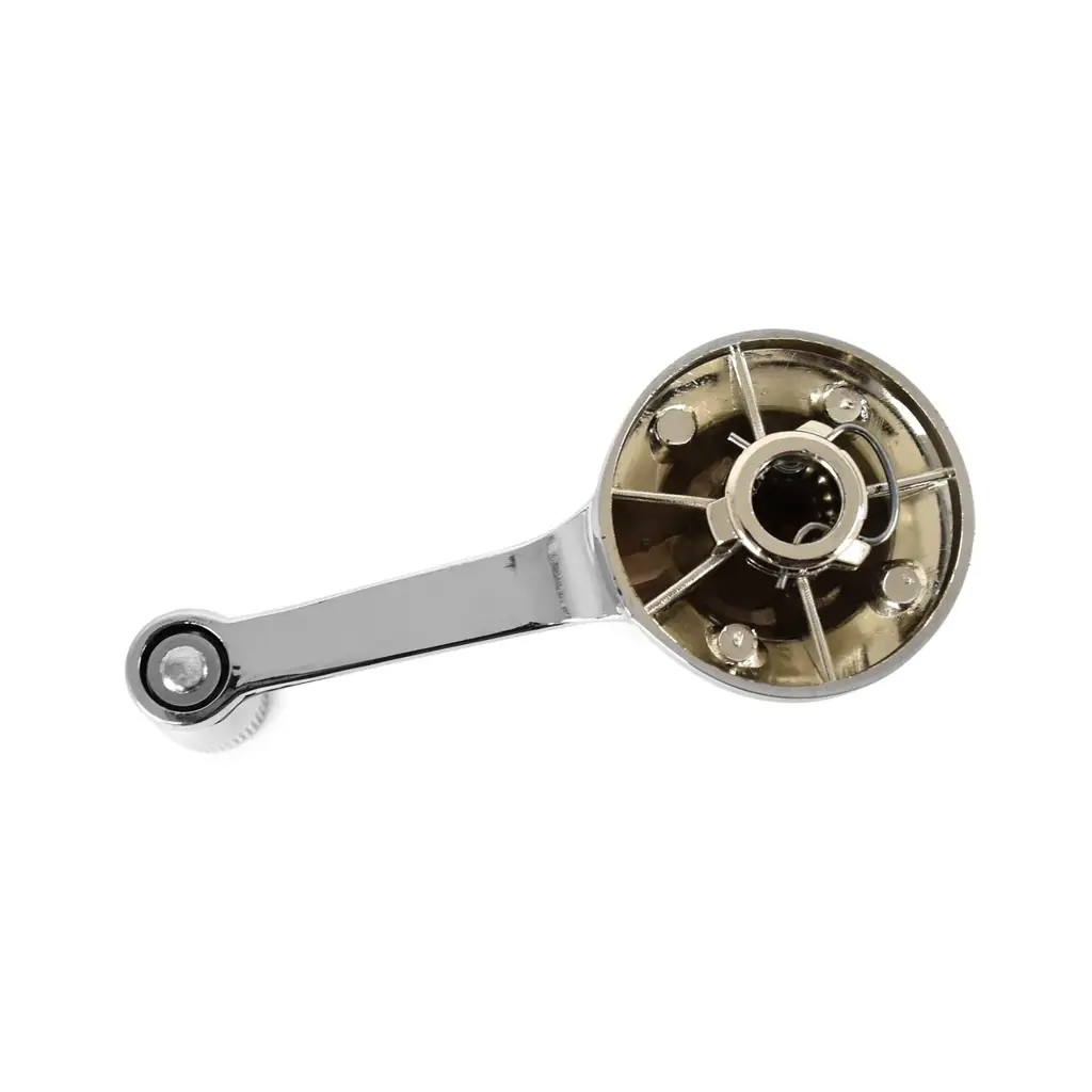 1963-1966 Ford Mustang Falcon Thunderbird Mercury Comet Door Window Crank Handles Chrome Knobs – Pair image 3