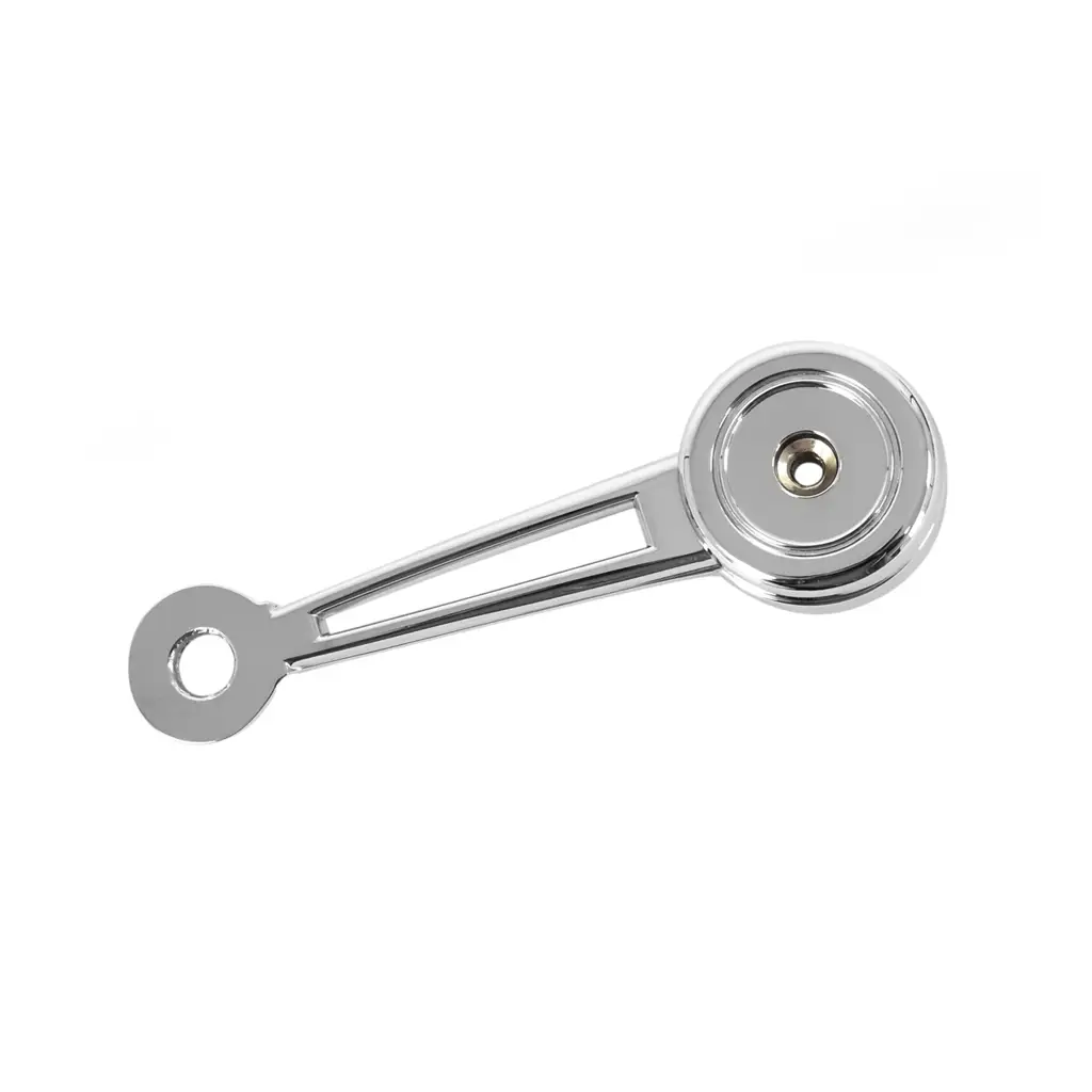 1969-1979 Ford Mustang F-Series Cougar Deluxe Door & Quarter Window Crank Handles – Chrome – Pair (LH RH) image 3