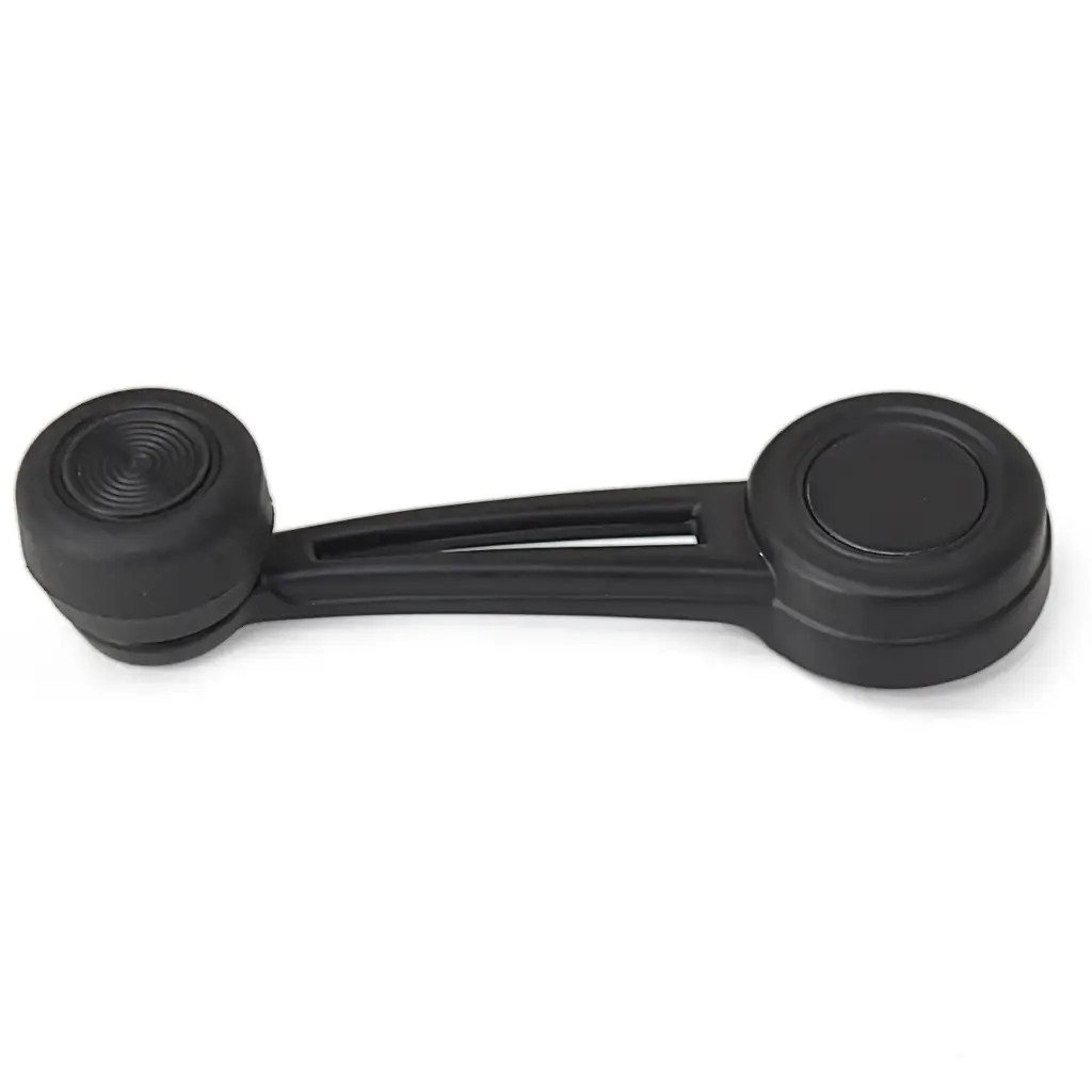 1968-1977 Ford Mustang Bronco F-Series Door & Quarter Window Crank Handles – Black – Pair image 4