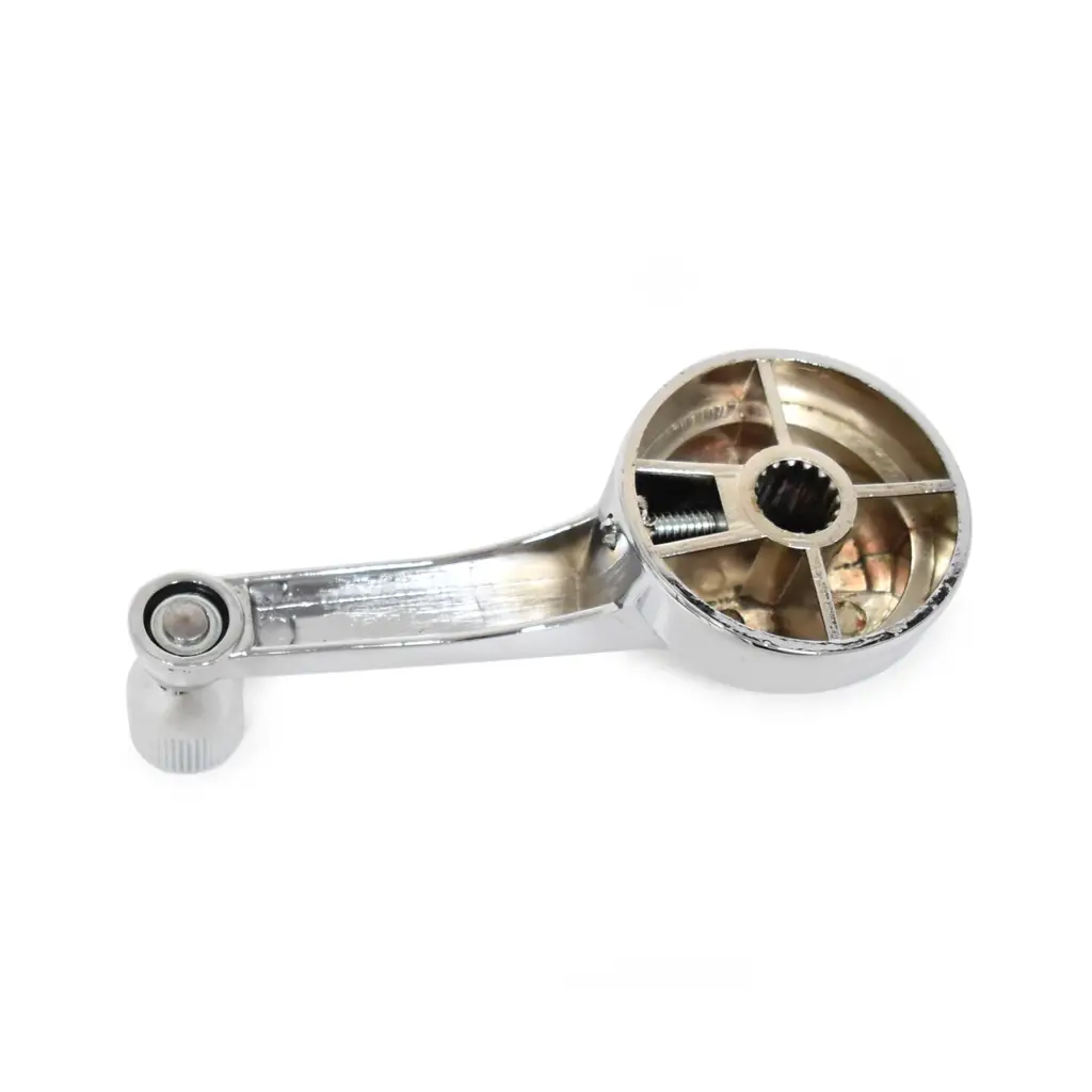 1965-1967 Ford Mustang & 1967 Mercury Cougar Quarter Window Handles with Chrome Knobs – Pair LH RH image 3