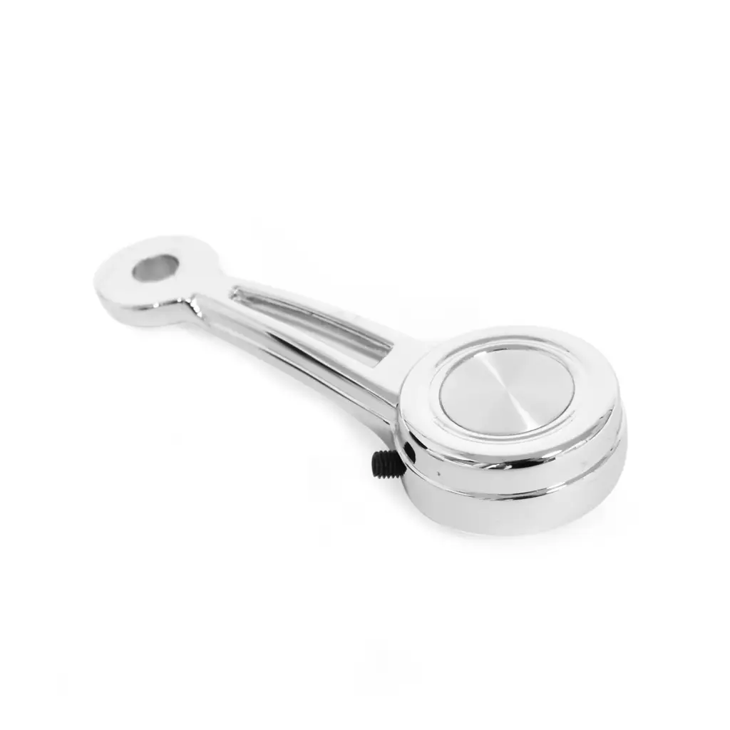 1968-1971 Ford Mustang Torino Fairlane Falcon Mercury Cougar Quarter Window Crank Handles Chrome – Pair LH RH image 2