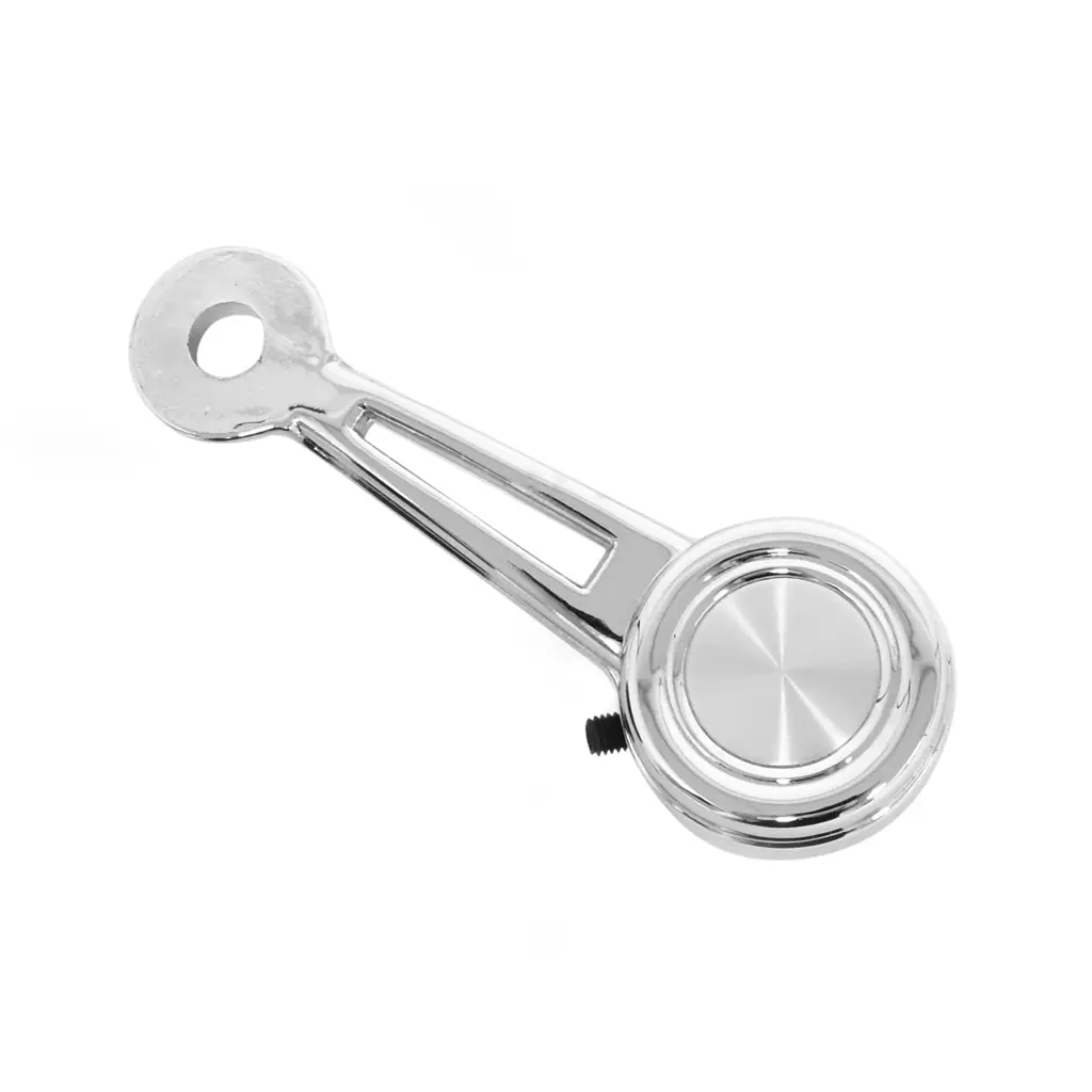 1968-1971 Ford Mustang Torino Fairlane Falcon Mercury Cougar Quarter Window Crank Handles Chrome – Pair LH RH image 4