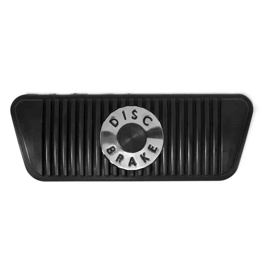1966-1975 Ford Mustang Cougar Fairlane Falcon Torino Ranchero Maverick Disc Brake Pedal Pad – Automatic – Black image 2
