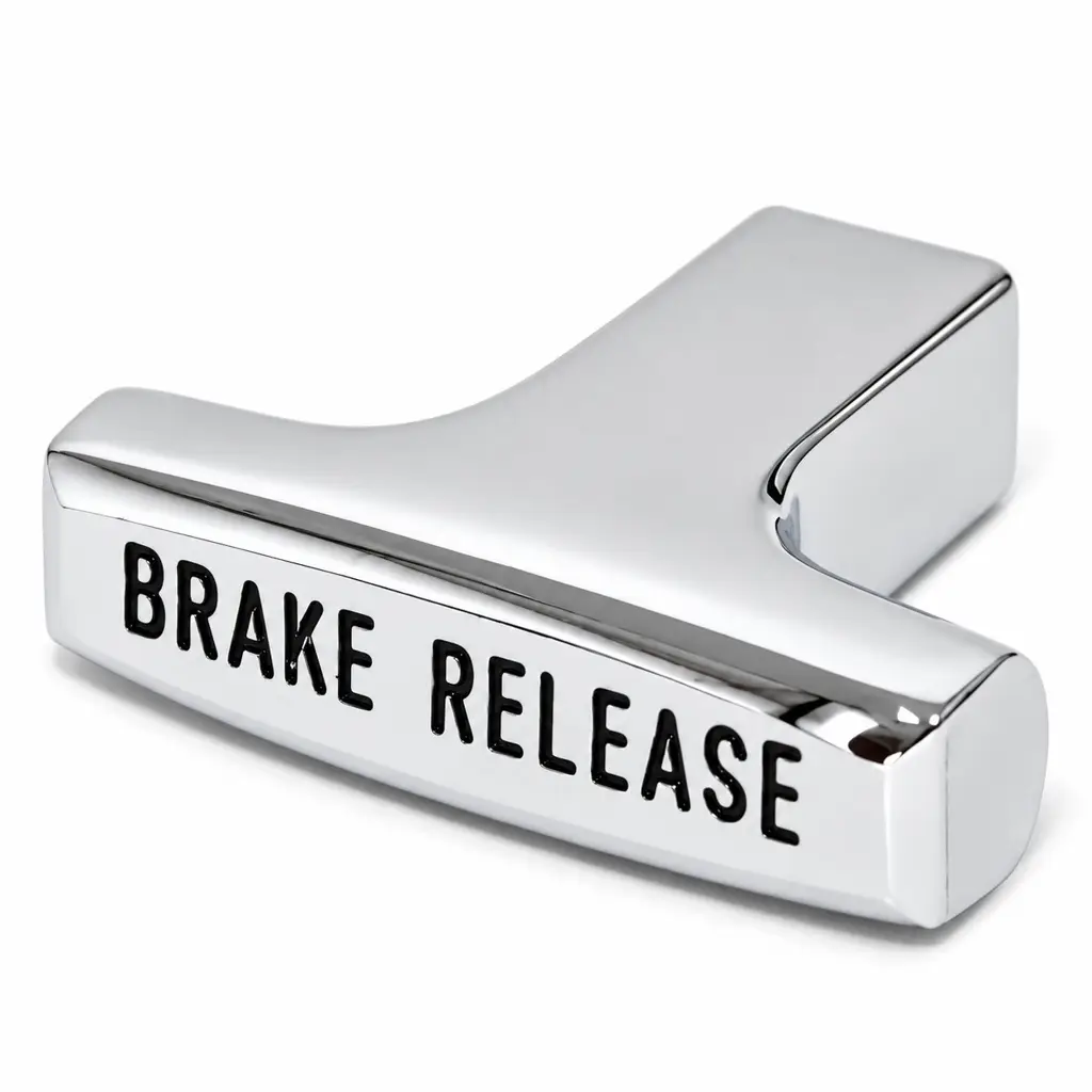 1965-1970 Ford Mustang Bronco F-Series Fairlane Falcon Galaxie Chrome Parking Brake Release Handle