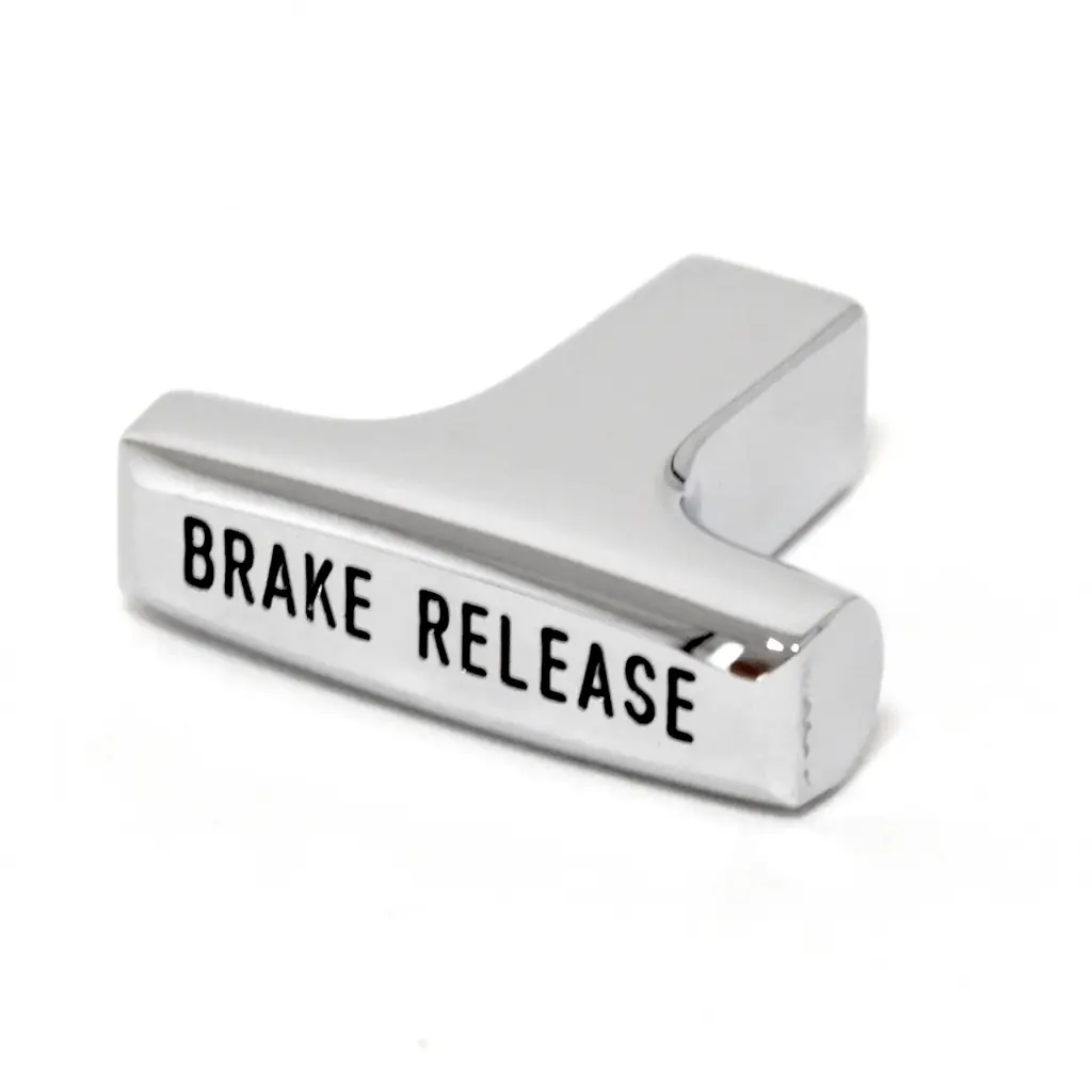 1965-1970 Ford Mustang Bronco F-Series Fairlane Falcon Galaxie Chrome Parking Brake Release Handle image 4