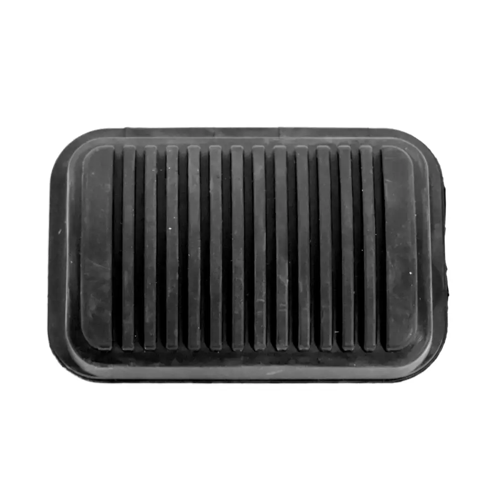 1969-1973 Ford Mustang Mercury Cougar Clutch Pedal Pad – Black Rubber – OE Style image 2