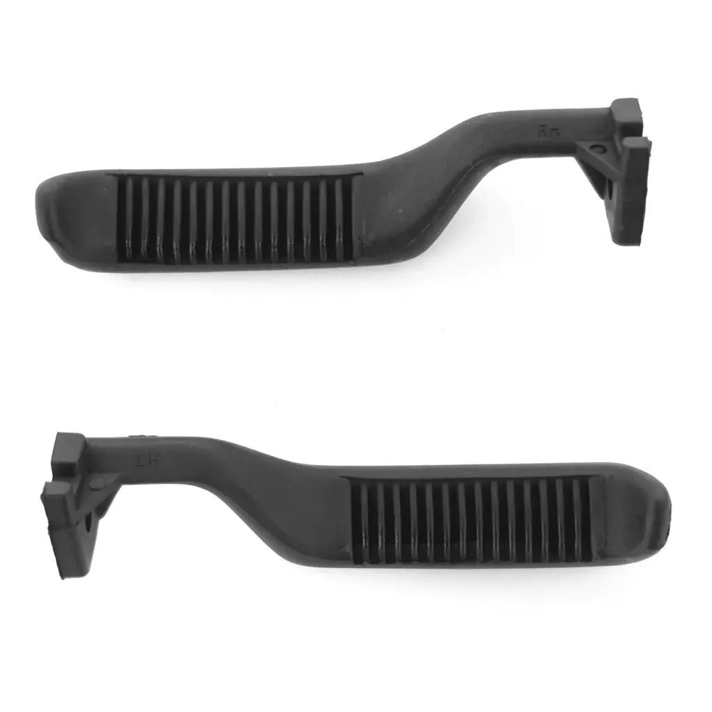 1980-1997 Ford F-Series F100 F150 F250 F350 & Bronco Inside Door Handles Black Plastic – Pair LH RH image 4