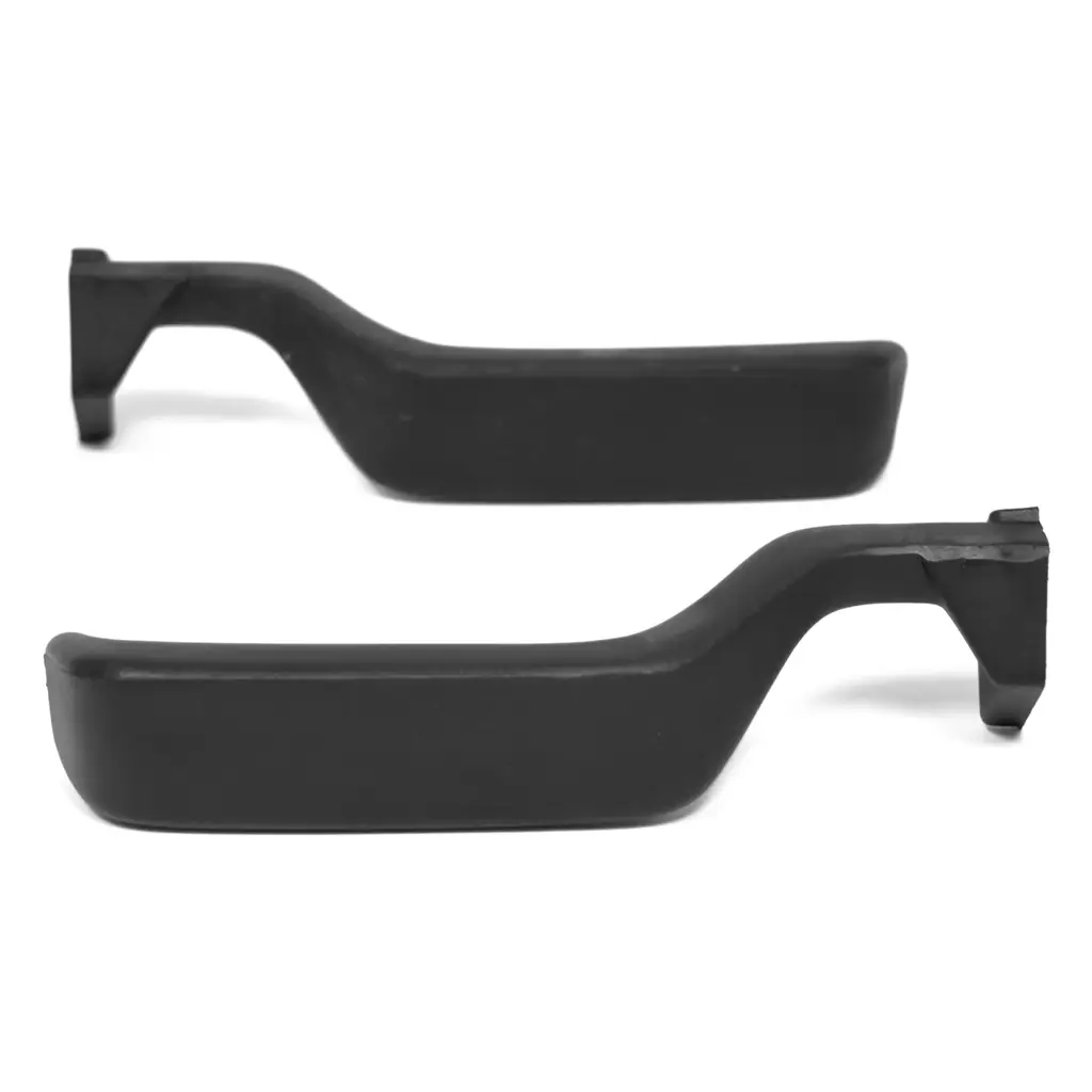 1980-1997 Ford F-Series F100 F150 F250 F350 & Bronco Inside Door Handles Black Plastic – Pair LH RH