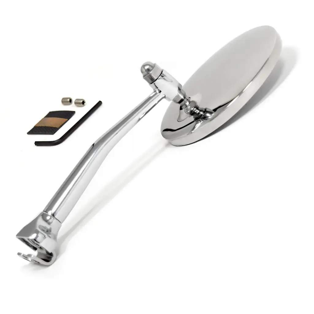 1948-1980 Ford F-Series F1 F2 F3 F100 F150 F250 F350 Bronco Chrome Peep Mirror Set thumbnail 3