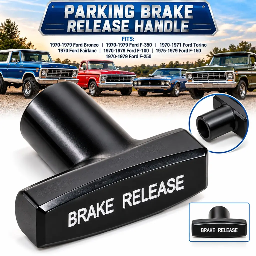 1970-1979 Ford Bronco F-100 F-150 F-250 F-350 Parking Brake Release Handle image 2