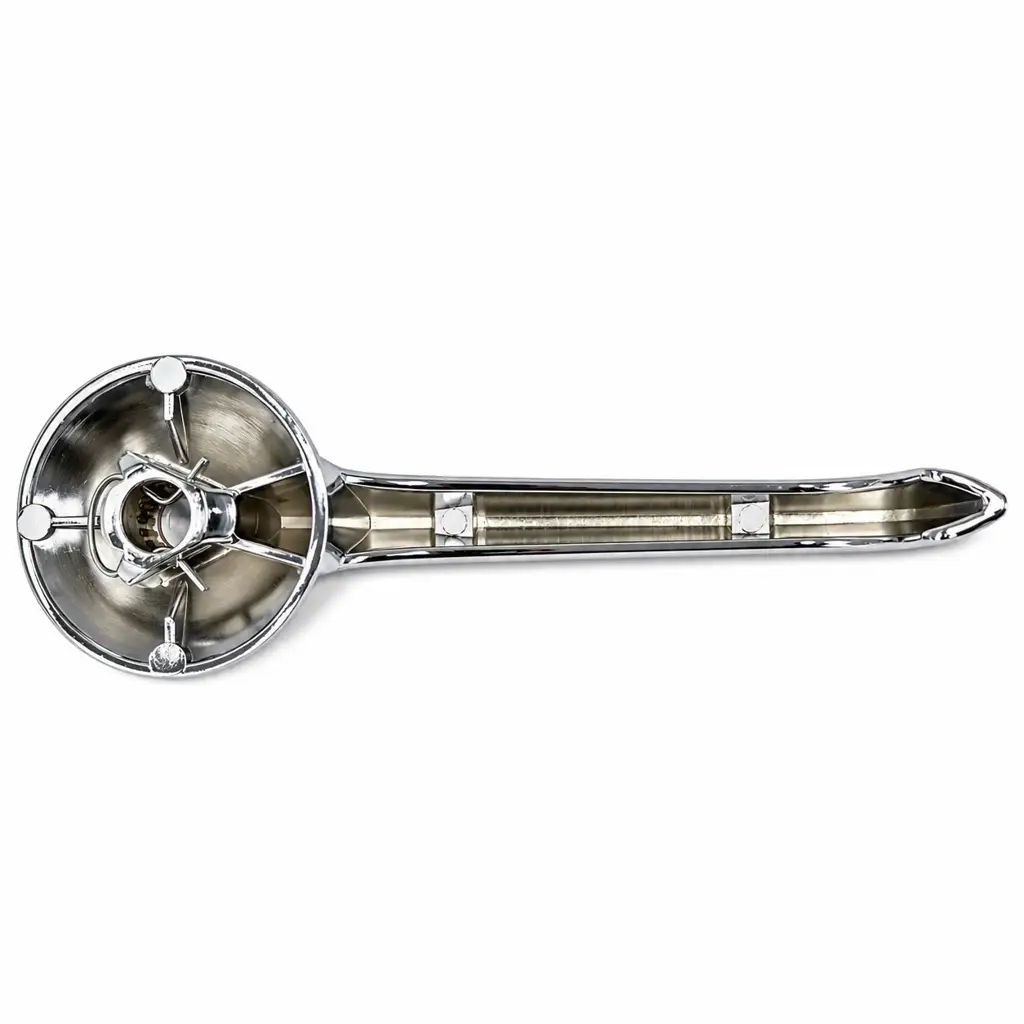 1951-1956 Ford Thunderbird Fairlane Crestline Chrome Inside Door Handles – Pair LH RH image 4