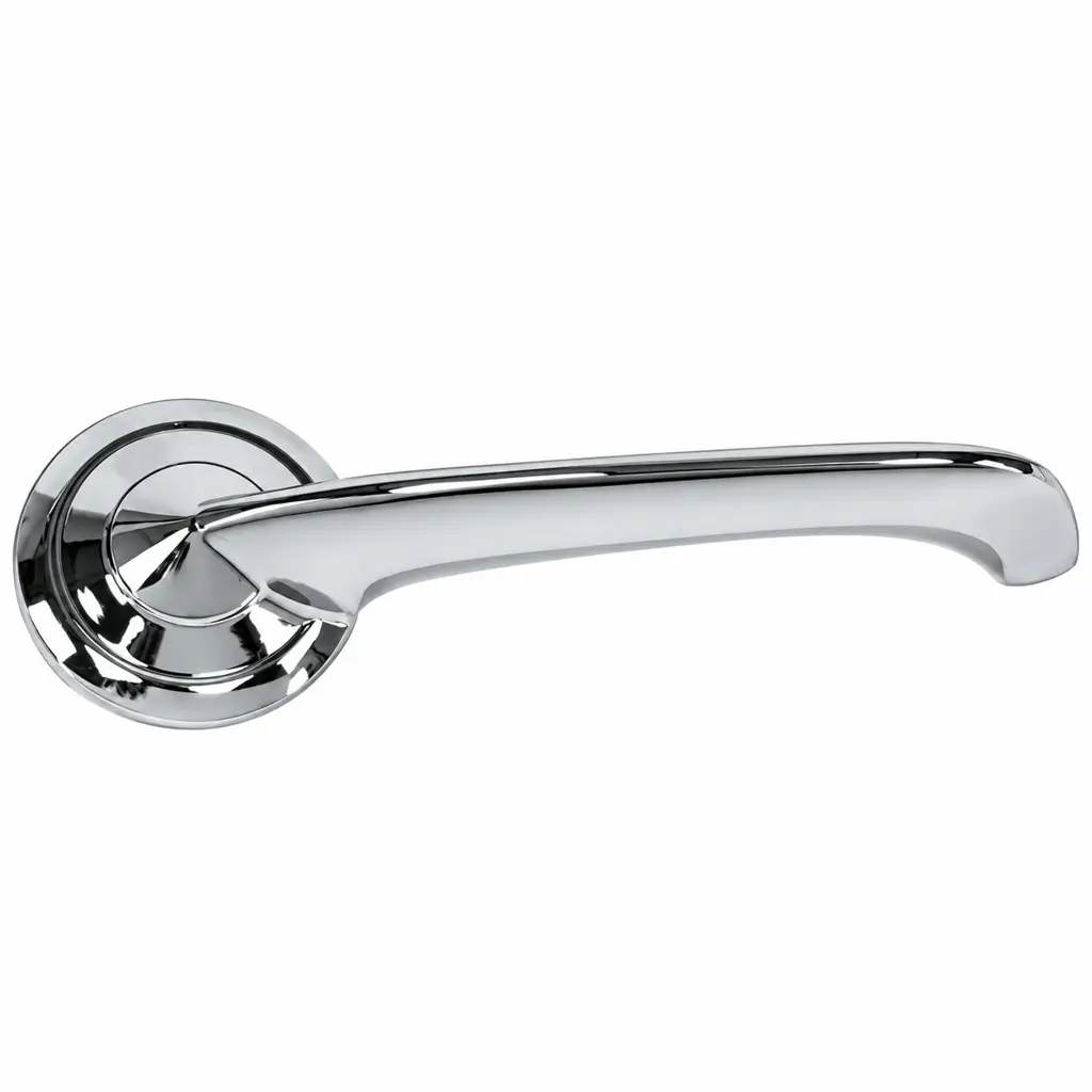 1951-1956 Ford Thunderbird Fairlane Crestline Chrome Inside Door Handles – Pair LH RH image 2