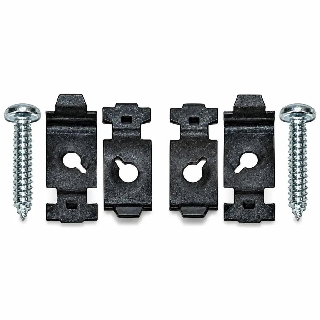 1965-1966 Ford Mustang Arm Rest Base Mounting Hardware Kit – LH RH Pair – 8 Pieces