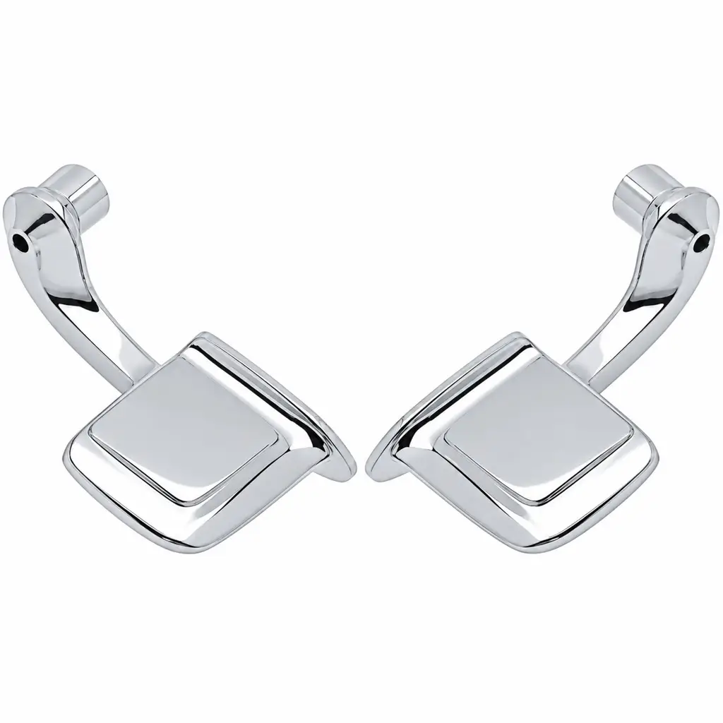 1959-1967 Buick Chevrolet Pontiac Oldsmobile Chrome Interior Door Handles - Pair LH RH