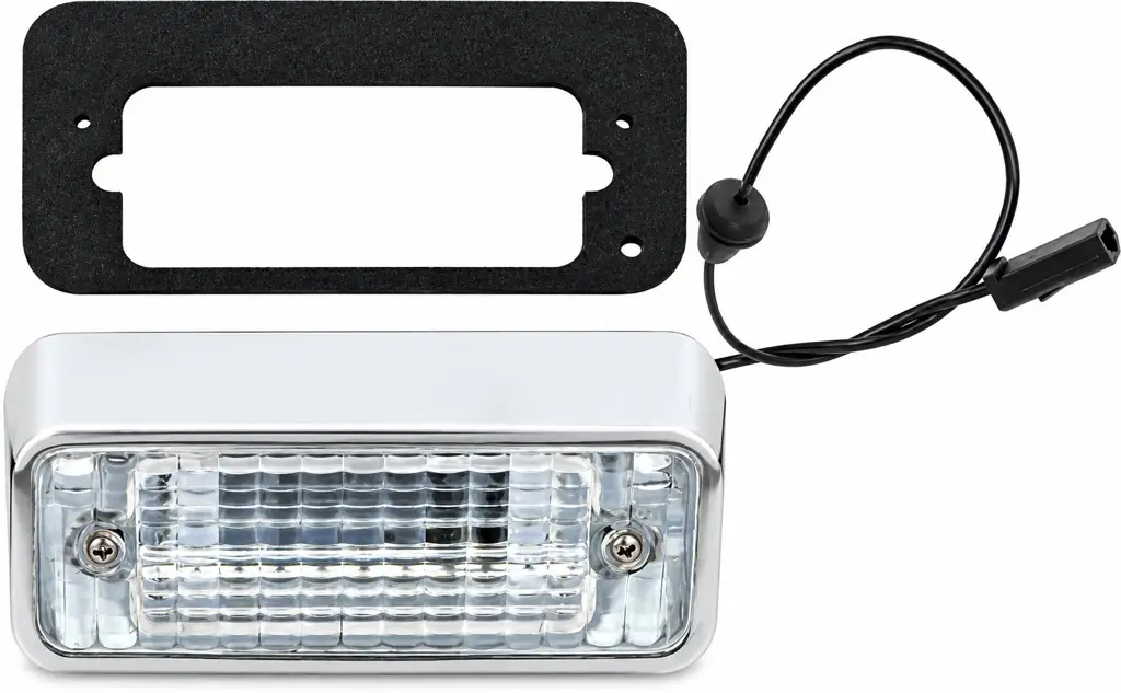 1969 Chevrolet Camaro Rally Sport RS Back-Up Light Lamp Assembly Set – Chrome – Pair LH RH image 3