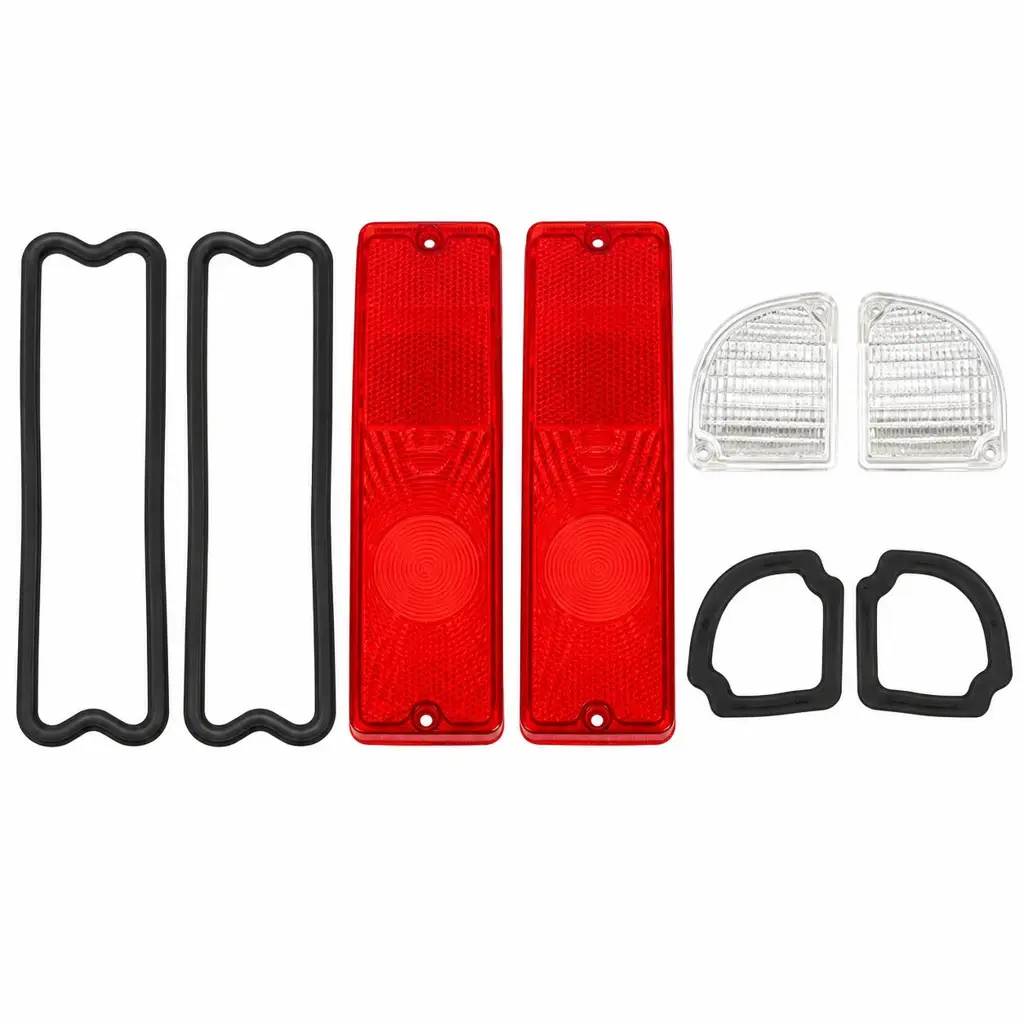 1967-1972 Chevy GMC Truck Blazer Jimmy Tail Light & Back-Up Lens Gasket Kit