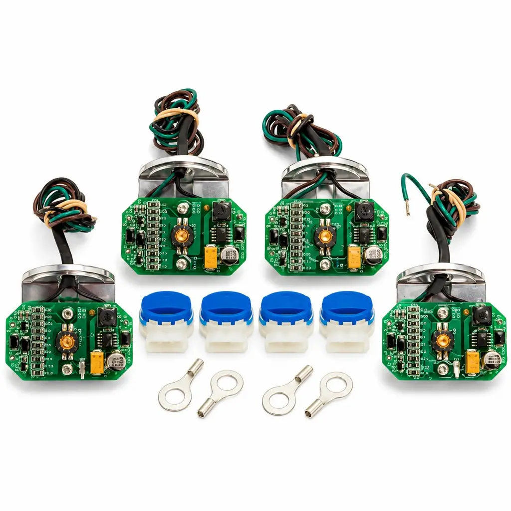 1968 Chevrolet Camaro RS Complete Dakota Digital LED Tail Light Kit with OER Bezels & Lenses – Pair image 2