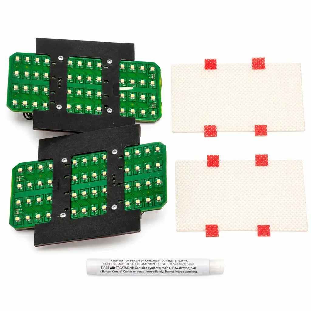 1965-1966 Ford Mustang LED Tail Light Conversion Kit 4-Piece Set LH RH - Dakota Digital & ACP image 3